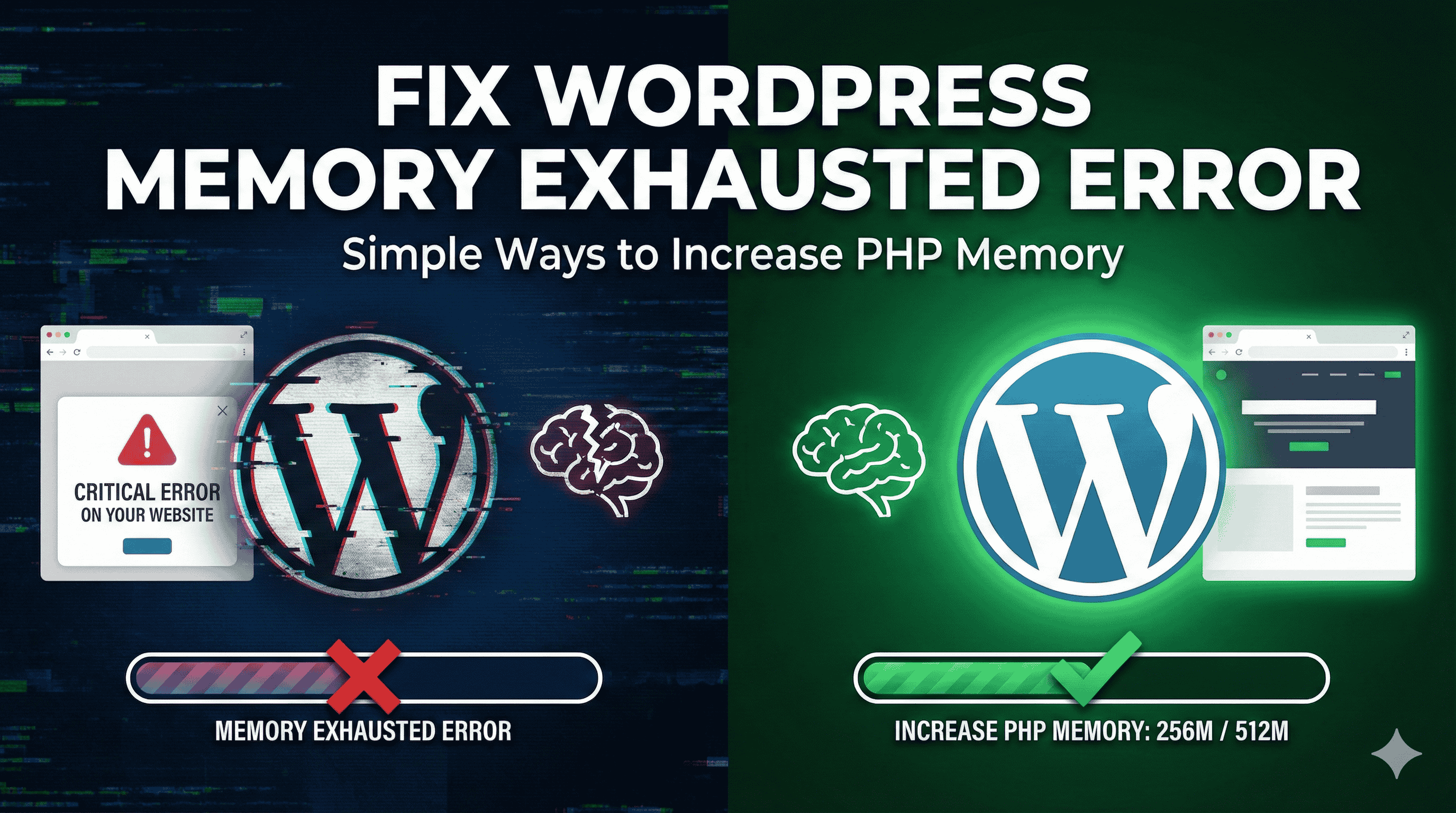 Fix WordPress Memory Exhausted Error: Simple Ways to Increase PHP Memory
